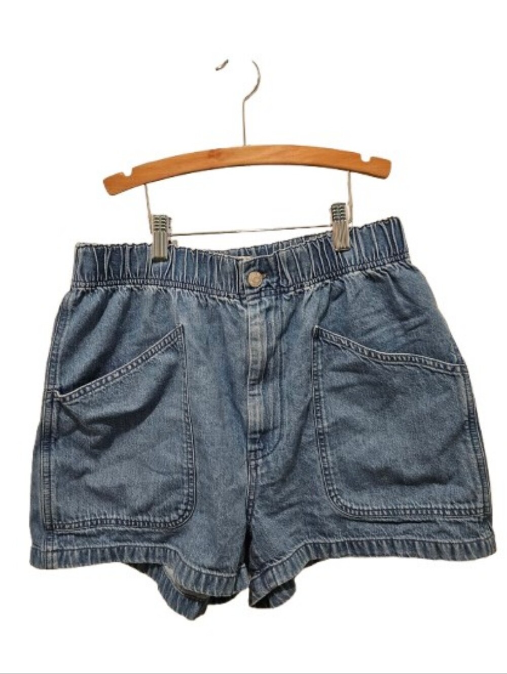 Madewell Denim Utility Pull-On Shorts Size 28